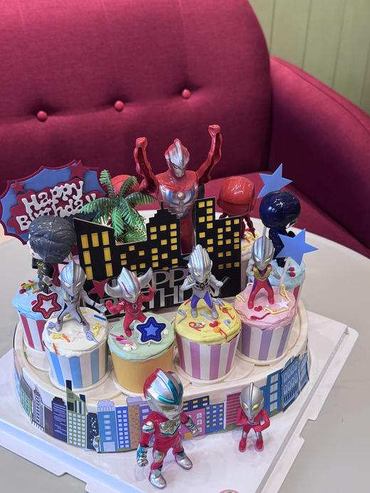 奥特曼城市场景纸杯转转机 商品图1