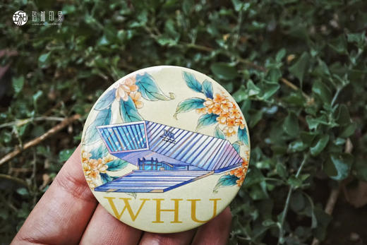 珞珈四景马口铁徽章 商品图2