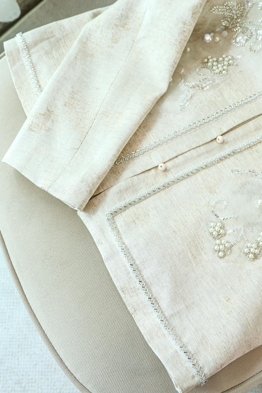 隽永之美|重工钉珠亮片绣花外套 商品图3