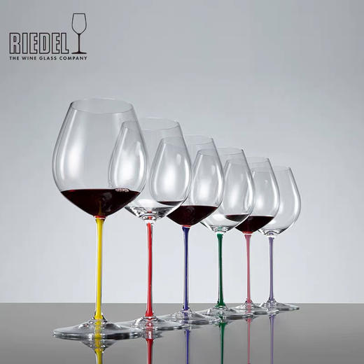 RIEDEL璀璨系列彩杆手工水晶高颜值赤霞珠黑皮诺红酒杯轻奢礼物 商品图2