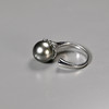 大溪地黑珍珠+红宝石钻石戒指 商品缩略图4