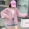 2025夏季新款防晒衣女轻薄透气外套小衫宽松连帽防晒服开衫皮肤衣 商品缩略图1