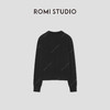 ROMI STUDIO“基础优雅”扬子纱100%绵羊毛圆领长袖开衫RW24AS90947 商品缩略图2