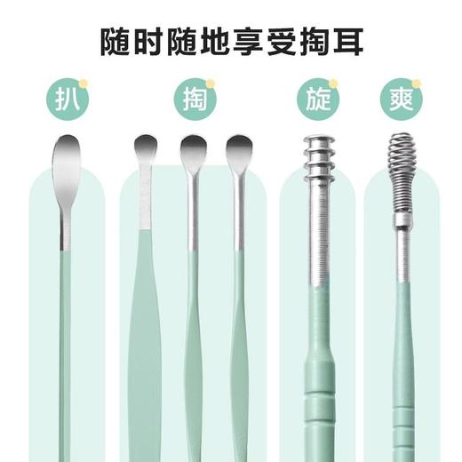 神器工具螺旋式家用套装专用扣宝宝专业挖耳勺儿童耳屎掏耳朵采耳 商品图1