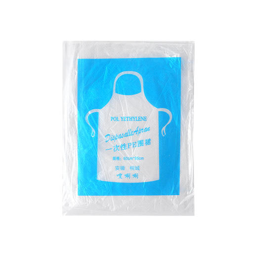 餐厅专用油污防厨房龙虾透明一次性透明围裙餐饮防水火锅塑料加厚 商品图4