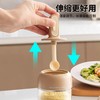 家用伸缩一体罐玻璃勺盖调料瓶密封盒调味瓶厨房调料调料2025新款 商品缩略图2