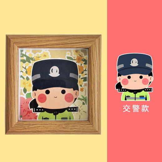 叱咤小警女神专属相框（3.5寸约9CM-9CM） 商品图4