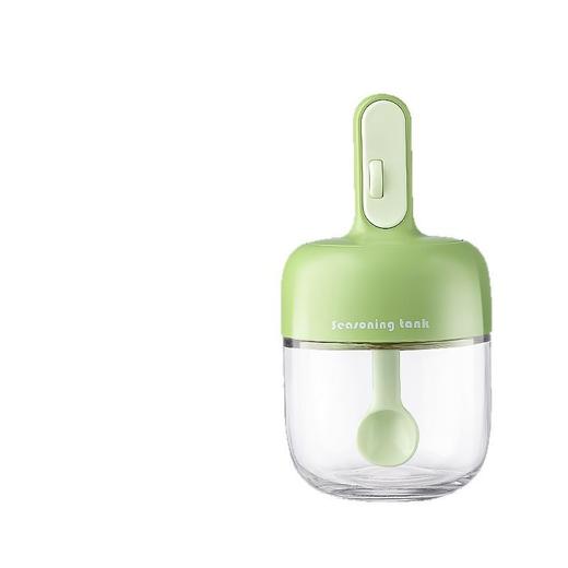 家用伸缩一体罐玻璃勺盖调料瓶密封盒调味瓶厨房调料调料2025新款 商品图4