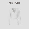 ROMI STUDIO“轻盈裸感”围裹式V领弹力修身运动瑜伽服 RW25SSH0018 商品缩略图0