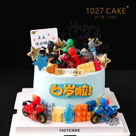 1027CAKE | 忍者乐高 主题蛋糕