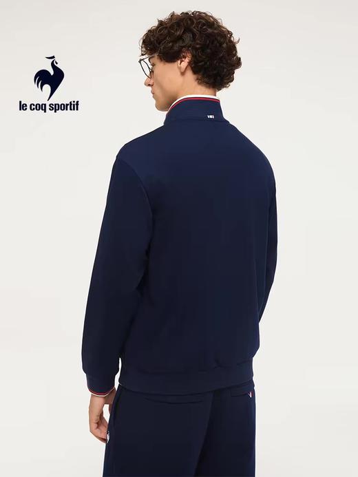 【大都会】乐卡克法国公鸡2025年新品男女同款立领开衫运动休闲外套情侣款 商品图1