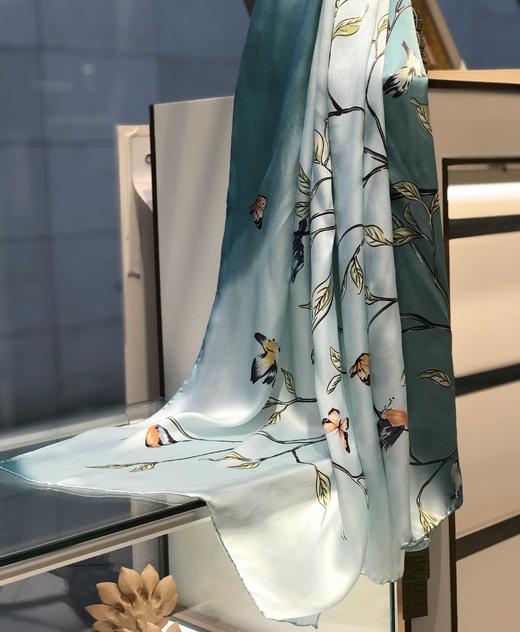 优品堂『花魁』桑蚕丝长巾 商品图6