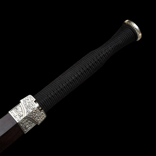 定胜汉剑 汉剑唐剑  乌兹钢 龙泉沈广隆宝剑 一体收藏宝剑 未开刃 商品图4