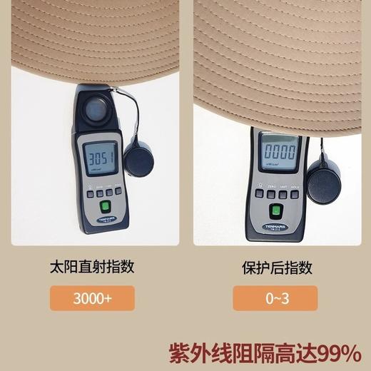 西部牛仔渔夫帽户外登山帽沙漠草原新疆旅游穿搭大头围防晒遮阳帽 商品图3