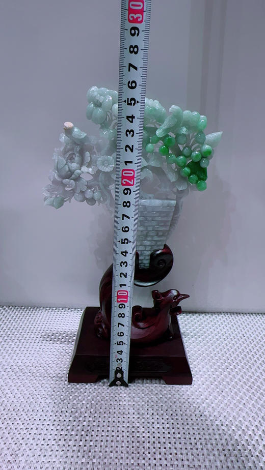 620872翡翠摆件【平安富贵】 商品图2