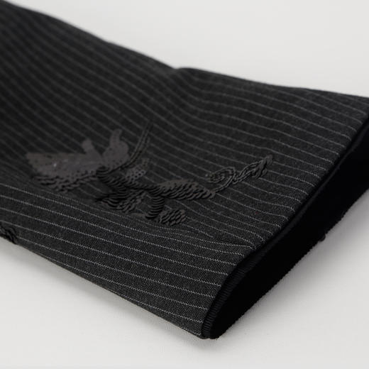 RE1A1斯尔丽25春季新款绣花绣亮片工艺箱式短款时尚搭配性强西装外套 商品图7