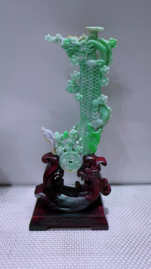 620873翡翠摆件【龙泉宝剑】 商品图4