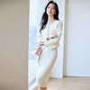 VICTORIA&VERA春季“职场小香风”轻奢高级感修身气质收腰外套+半身裙套装 商品缩略图4