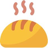 加热方法1.面包表面喷水，下垫耐热纸，微波炉加热20秒。2.平底锅加热小火微煎。 商品图0