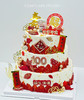 贺寿三层蛋糕 商品缩略图0