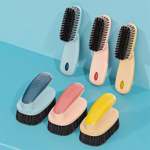 刷子软毛刷鞋刷子洗衣清洗洗鞋衣服板刷不伤长柄家用神器鞋多功能 商品图2