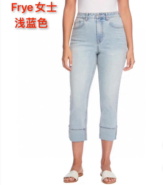 炒鸡好穿推荐款，美国🇺🇸直邮260元🉐包税包邮到手了🔥1863年品牌历史的FRYE牛仔裤提臀效果超棒 商品图4