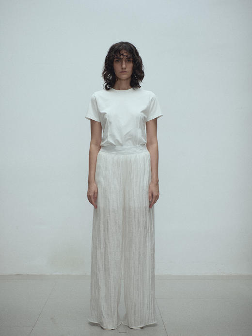 VC｜SS25163 Udo Tshirt [短袖上衣 白 / 卡其 ] 商品图4