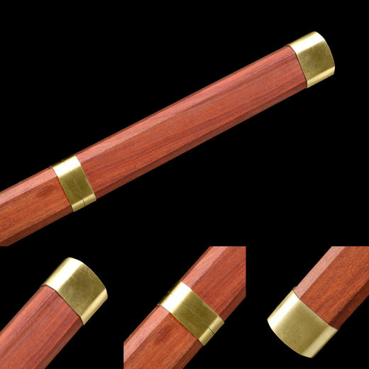 暗香唐刀  汉唐刀剑 花纹钢 龙泉沈广隆宝剑 一体刀剑  未开刃 商品图2