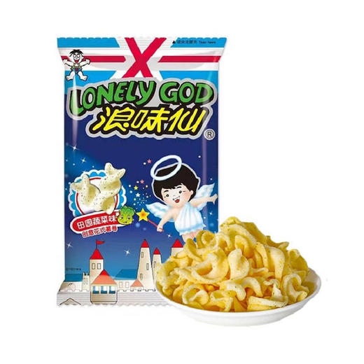 旺旺浪味仙蔬菜口味创意花式薯卷 70g 商品图0