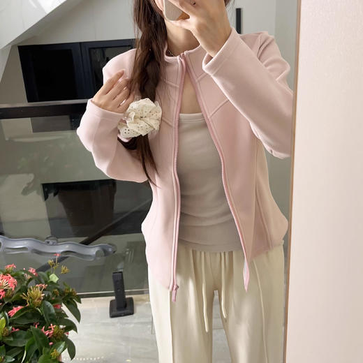 裁缝学苑AS425立领拉链拼接外套纸样女装修身百搭上衣样板打版裁剪 商品图0