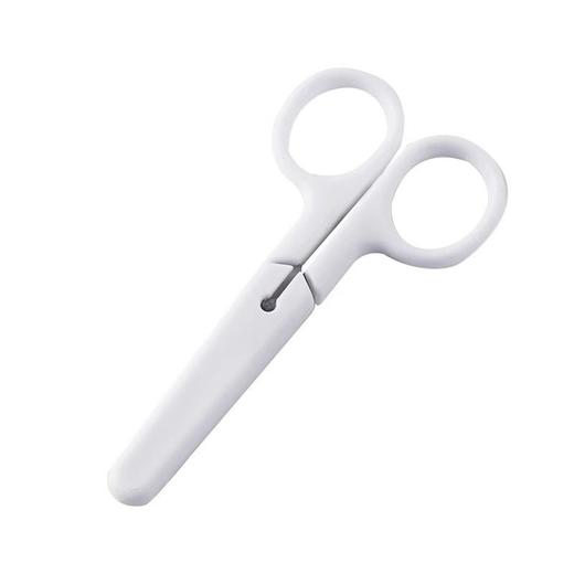 剪纸新款幼儿园盖子圆头儿童剪子小学生剪刀带手工剪刀简约日式 商品图4