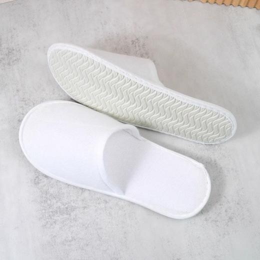 6mm无纺布批发拖鞋宾馆酒店专用一次性民宿加厚旅行待客拖鞋室内 商品图1