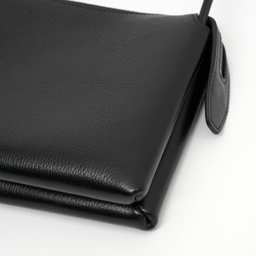 ROMI STUDIO“极简主义”100头层牛皮荔枝纹软皮斜跨小方包444LS002 商品图4