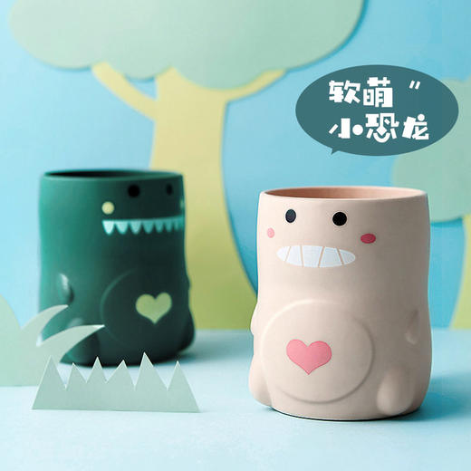 漱口杯塑料儿童杯子牙刷批发杯洗漱厂家情侣卡通家用杯套装刷牙 商品图0