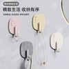 挂钩卫生间奶油色自强力挂钩承重无痕毛巾粘钩免打孔粘厨房衣帽 商品缩略图1