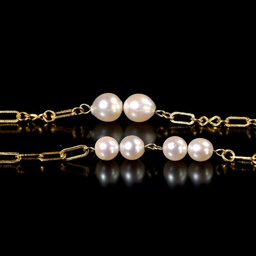 贵霜帝国金币+欧洲vintage珍珠项链 商品图7