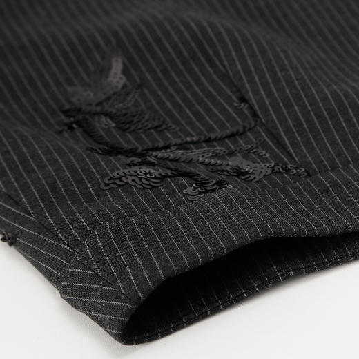 QE501斯尔丽2025春季新款绣花绣亮片工艺半裙高级奢华搭配性强半截裙 商品图8