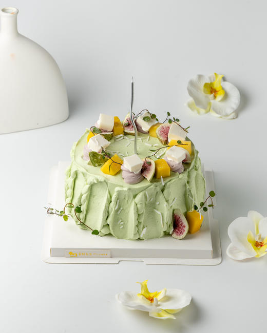 心动抹茶奶油蛋糕（百分百进口动物奶油） 商品图0