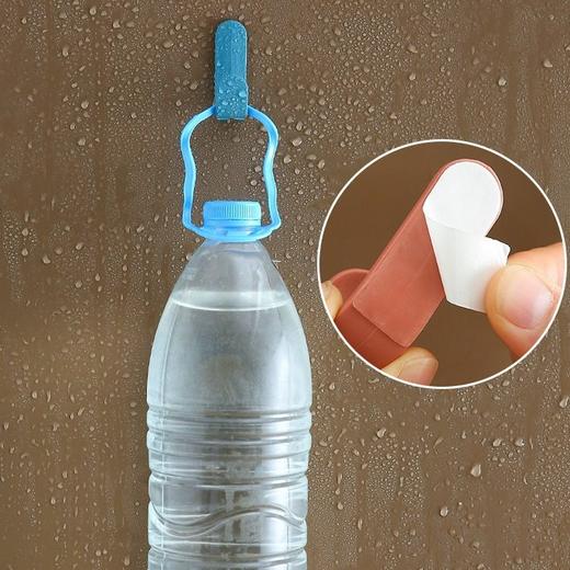 强力粘胶壁挂墙壁卫生间门后衣服承重衣架毛巾挂钩粘钩墙上免打孔 商品图3