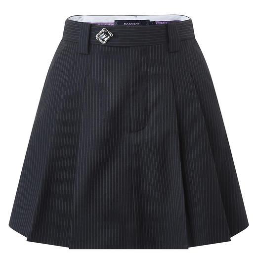 精致休闲钻扣撞色百褶裙裤春(货号:MC85PA033) 商品图1