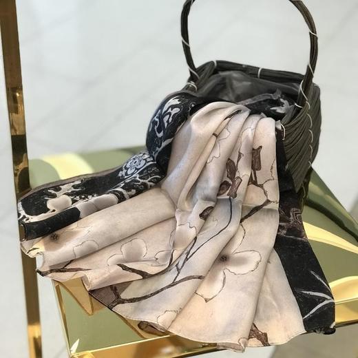 优品堂《花魁》100％桑蚕丝长巾 商品图9
