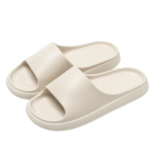 【盆底横条EVA拖鞋】无印EVA凉拖鞋家居拖夏季防水防滑踩屎感浴室皮纹拖 商品图4