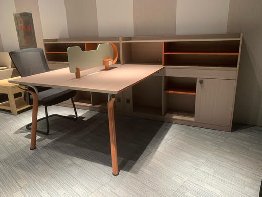 双人组合柜办公桌/A518-29F-1514-2 商品图1