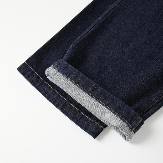 ROMI STUDIO“重磅丹宁”100%斜纹牛仔棉工装直筒牛仔裤RW24AX80733 商品图6