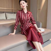 高级感干练气质女神范高端小香风条纹衬衫套装裙 商品缩略图1