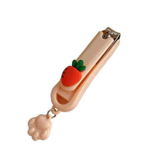 ins修甲少女指甲剪指甲钳便携美甲胡萝卜可爱高颜值指甲刀卡通 商品图4