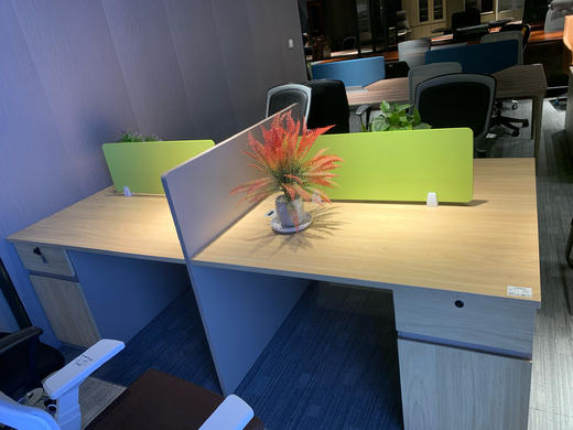 4板式4人组合办公桌/A218-CA814-4 商品图0