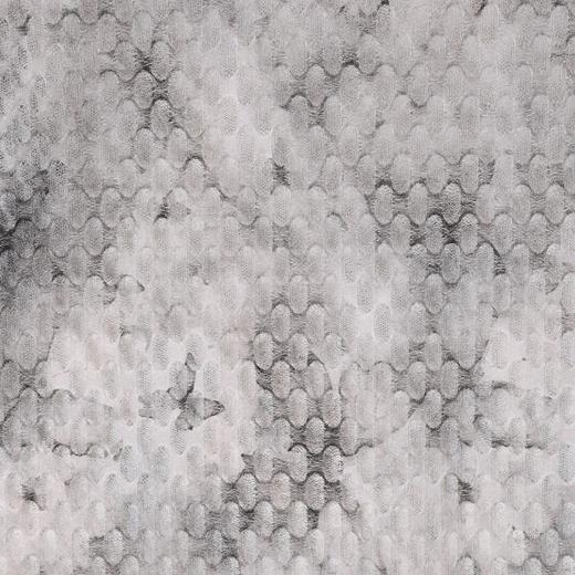 T2409夏季新款时尚个性美式扎染镂空圆领长袖T恤百搭潮流宽松套头上衣 商品图3