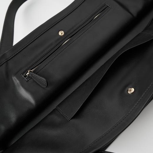 ROMI STUDIO“极简主义”100%牛皮 软皮大容量手提托特包 24SSB239 商品图5