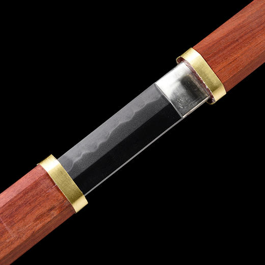 暗香唐刀  汉唐刀剑 花纹钢 龙泉沈广隆宝剑 一体刀剑  未开刃 商品图3